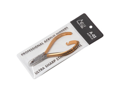 🎁 NELLY A-02V: Acrylic Nippers – Stainless Steel (100% off)