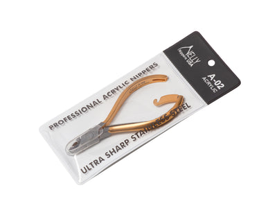 🎁 NELLY A-02V: Acrylic Nippers – Stainless Steel (100% off)