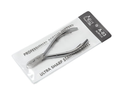 🎁 NELLY A-03: Acrylic Nippers - Stainless Steel (100% off)