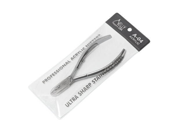 🎁 NELLY A-04: Acrylic Nippers - Stainless Steel (100% off)