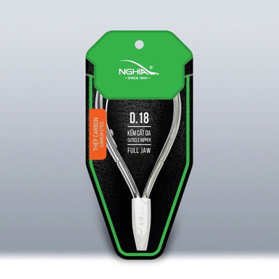 🎁 NGHIA D-18: Cuticle Nippers – Hard Steel - Buy 10 Get 1, 100 Get 15 FREE (100% off)