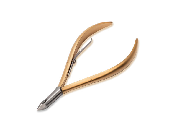 🎁 NELLY N-05G (Gold): Cuticle Nippers – Stainless Steel - Buy 10 Get 1, 100 Get 20 FREE (100% off)
