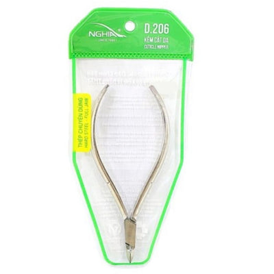 🎁 NGHIA D-206: Cuticle Nippers – Hard Steel - Buy 10 Get 1, 100 Get 15 FREE (100% off)