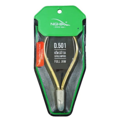 🎁 NGHIA D-501: Cuticle Nippers – Hard Steel - Buy 10 Get 1, 100 Get 15 FREE (100% off)