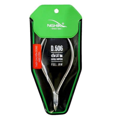 🎁 NGHIA D-506: Cuticle Nippers – Hard Steel - Buy 10 Get 1, 100 Get 15 FREE (100% off)