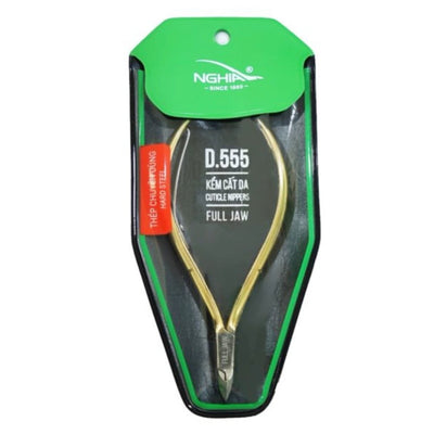 🎁 NGHIA D-555: Cuticle Nippers – Hard Steel - Buy 10 Get 1, 100 Get 15 FREE (100% off)