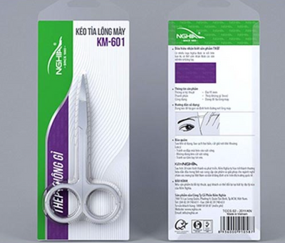 Nghia KM-601 Eyebrow Scissors - Buy 10 get 1 FREE