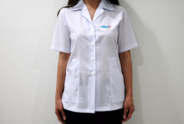 Nail Tech Uniform White